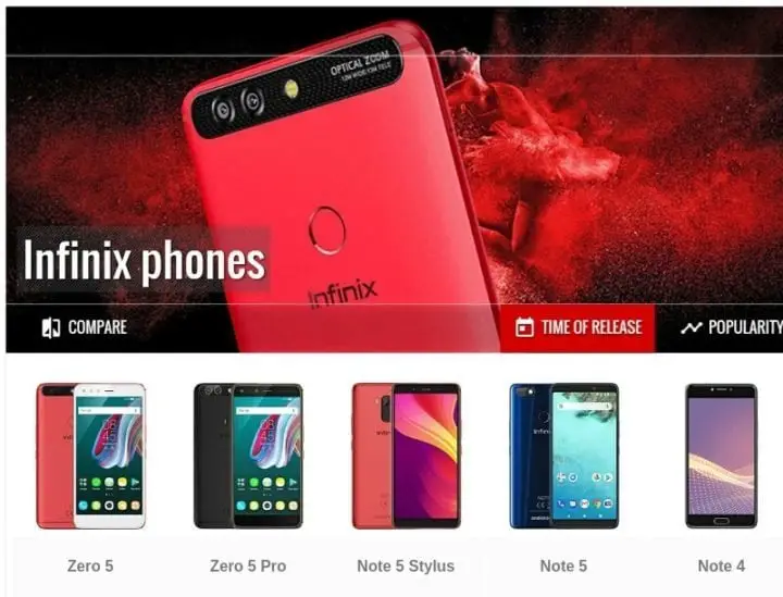 Infinix Mobility Finally Get Listed on GSMarena After 5 Years | DroidAfrica