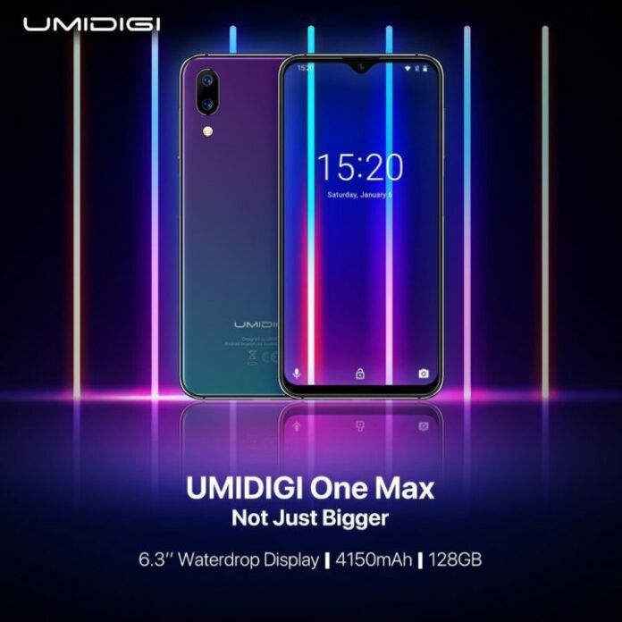 UMiDIGI One Max Teased to Spot 6.3-inch Water-drop Display | DroidAfrica