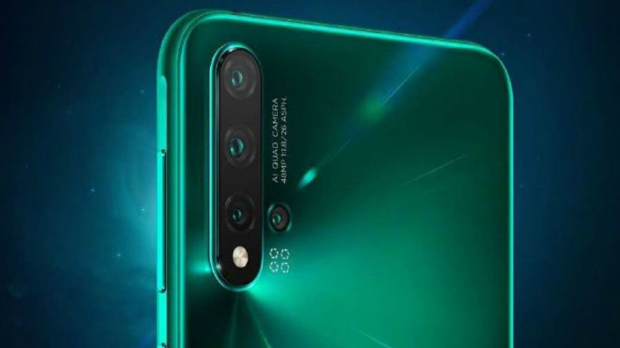 Huawei Nova 6 5G render shows punch-hole display and dual selfie cameras | DroidAfrica
