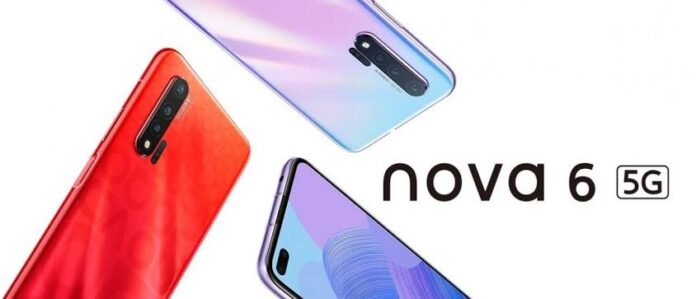 Huawei Nova 6 5G listed on Vmall; reveals four colour options ahead of launch | DroidAfrica