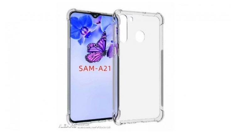 Samsung Galaxy A21 case render leaks | DroidAfrica