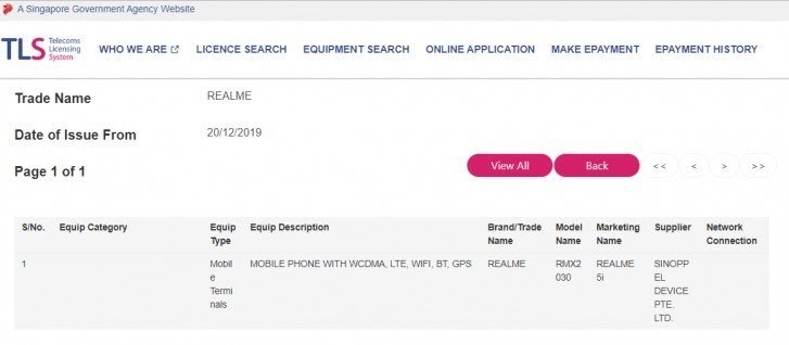 Realme C3 & Realme 5i certified by Infocomm Media Development Authority Singapore | DroidAfrica