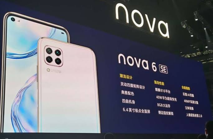 Huawei Nova 6 SE goes Official with a squarish quad camera setup | DroidAfrica