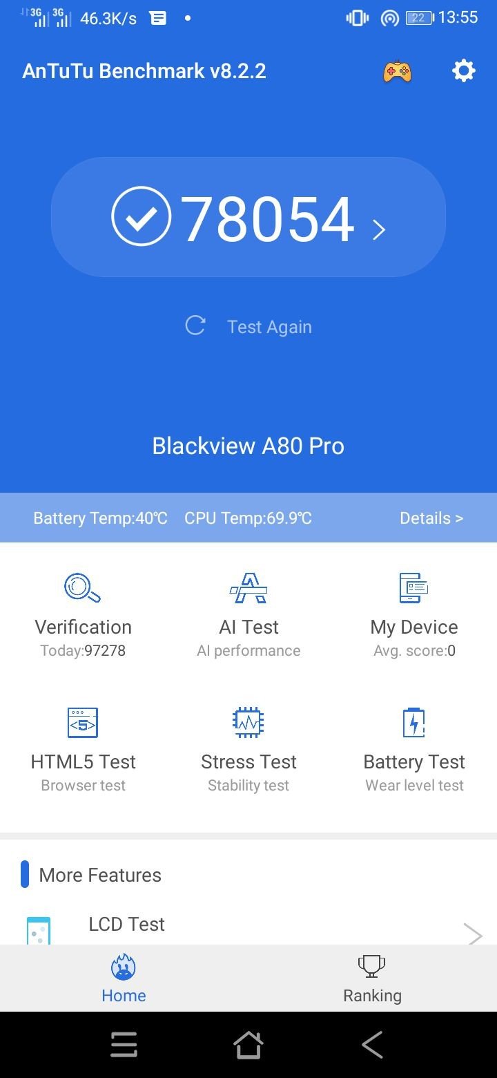 Blackview A80 Pro unboxing, first impression and real Antutu Test | DroidAfrica