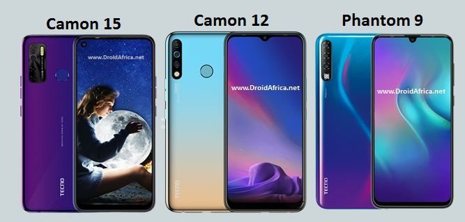 Tecno Camon 15 vs Camon 12 vs Phantom 9: Whats New? | DroidAfrica