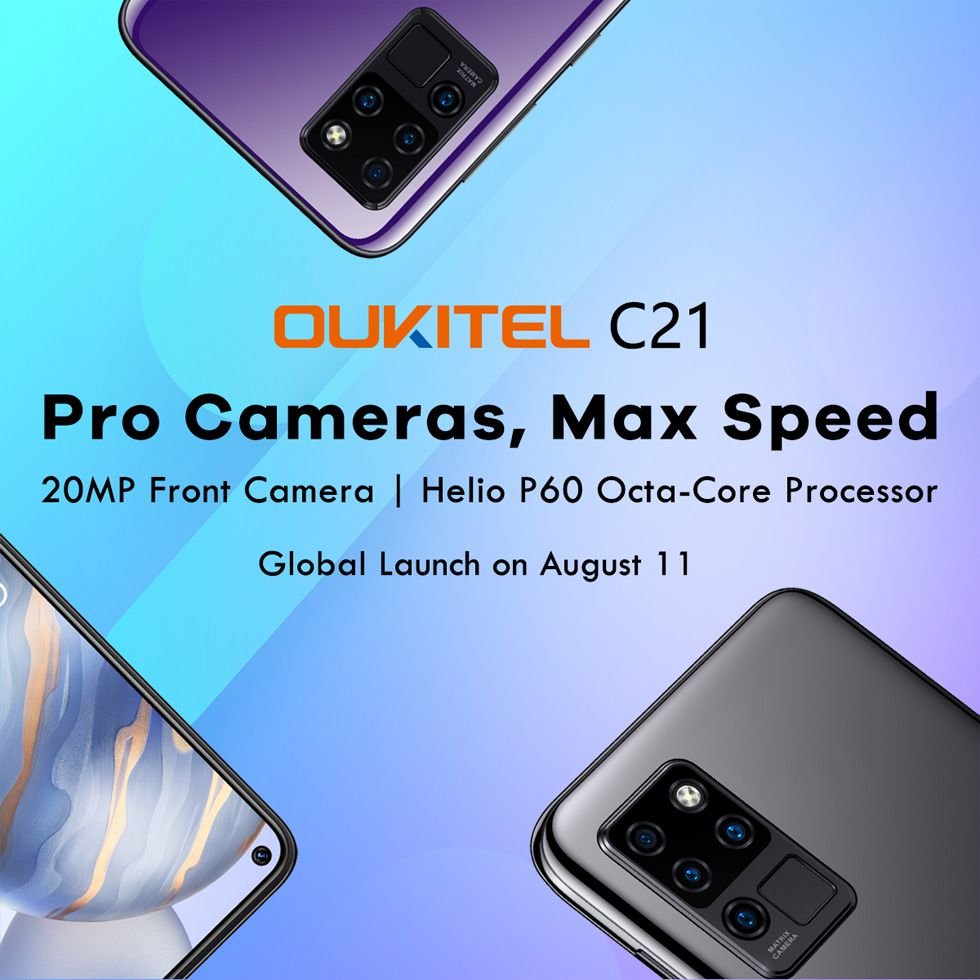 Confirmed: Oukitel C21 with Helio P60 will launch on August 11th | DroidAfrica