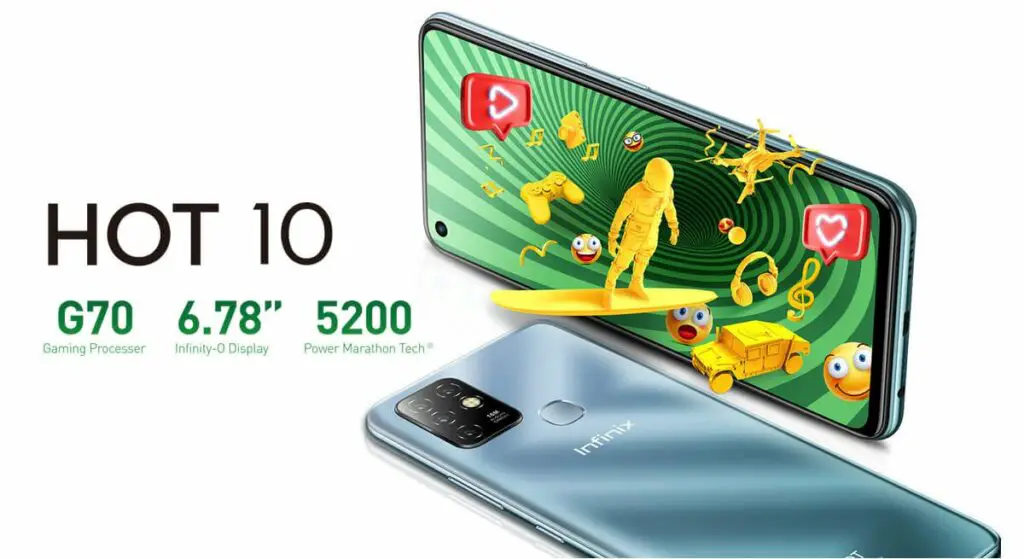 Infinix Hot 10 bares it all on official site with Helio G70 | DroidAfrica