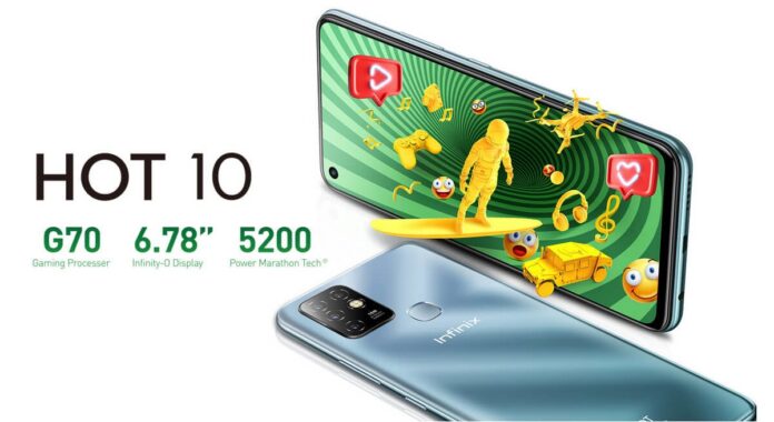 Infinix Hot 10 bares it all on official site with Helio G70 | DroidAfrica