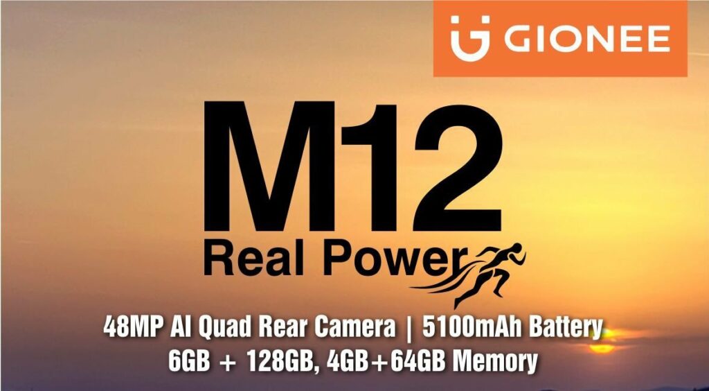 Two choice of CPUs are available on the new Gionee M12 | DroidAfrica