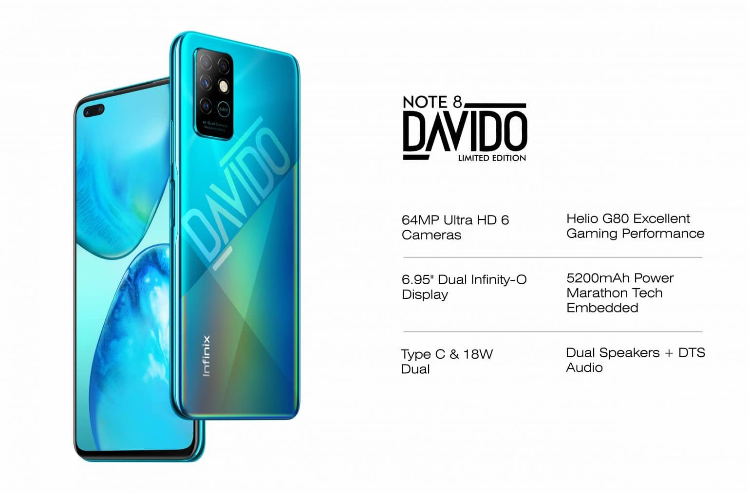 Infinix Note 8 Davido Limited Edition now on sale | DroidAfrica