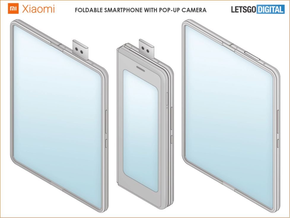 Patent document point to a new Xiaomi foldable phone with pop-up selfie | DroidAfrica