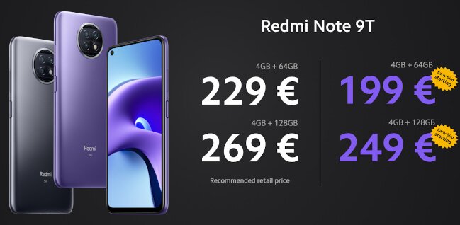 Redmi Note 9T 5G unveiled globally with Dimensity 800U | DroidAfrica