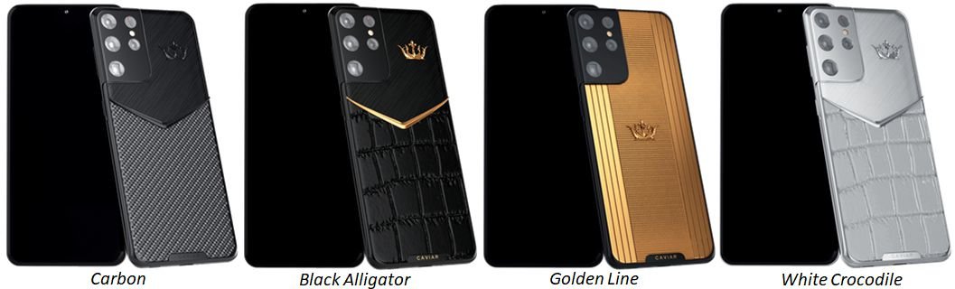 Caviar is asking for ,000 USD on a Galaxy S21 Ultra Gold Edition | DroidAfrica