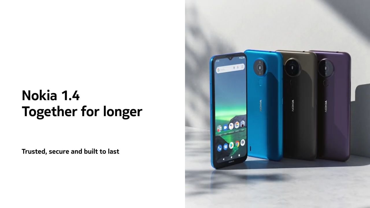 Nokia 1.4 with Snapdragon 215 and up to 64GB storage announced | DroidAfrica