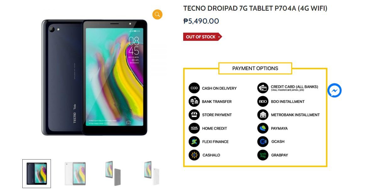A new Tecno 7-inches Tab modeled P704A now official in Nigeria | DroidAfrica