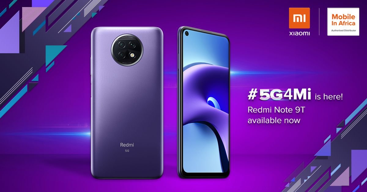 Redmi Note 9T is now the cheapest 5G smartphone in South Africa | DroidAfrica