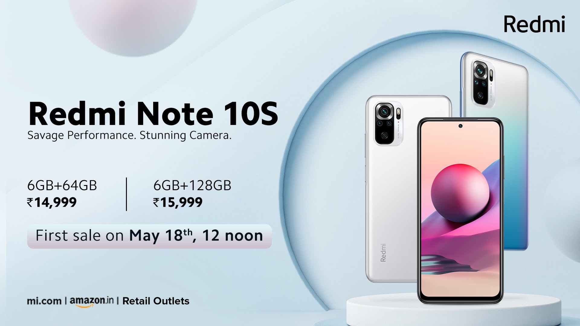 Xiaomi Redmi Note 10S officially launched with a 6.43-inch AMOLED display; check prices, features, and more | DroidAfrica