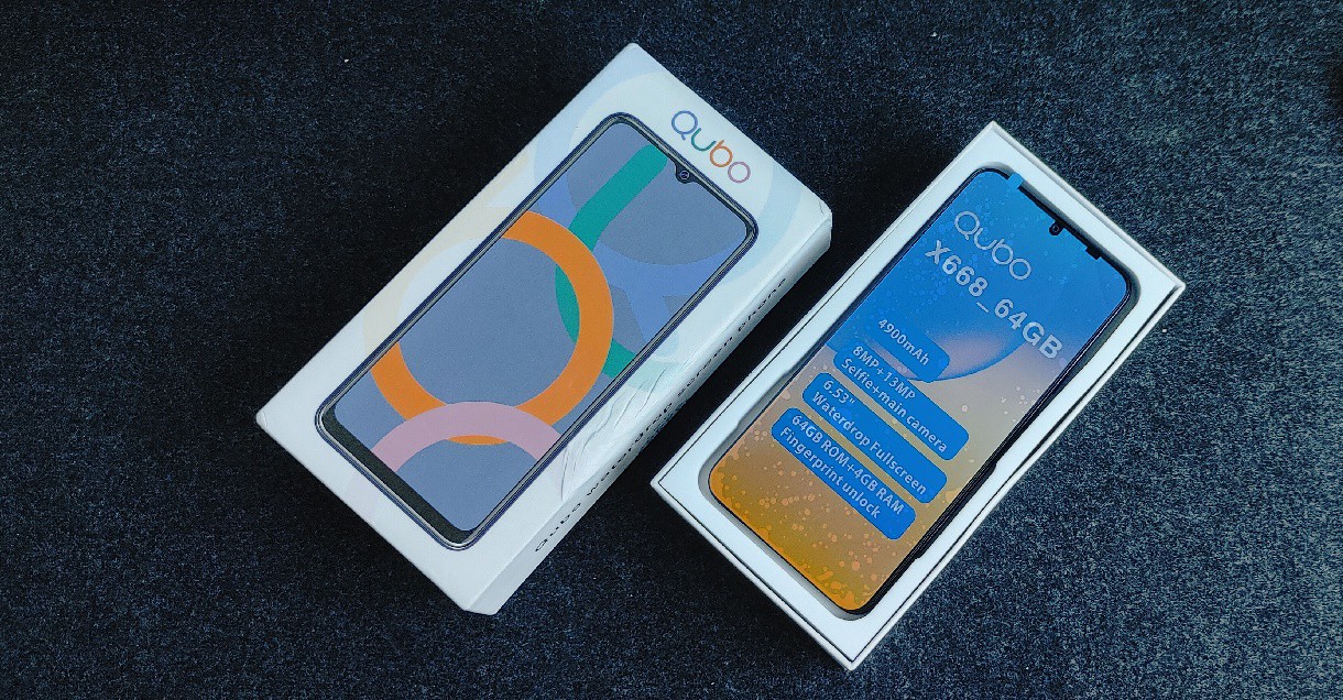 QUBO X668 unboxing and quick overview | DroidAfrica