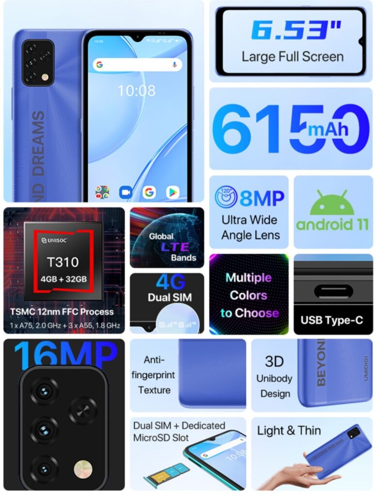 UMIDIGI Power 5S Smartphone Released with 6150mAh battery | DroidAfrica