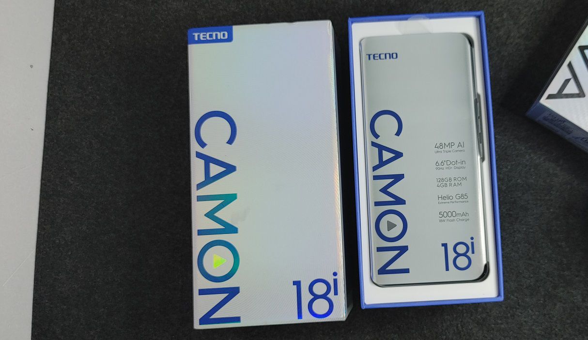 Tecno Camon 18i with Helio G85 CPU announced in Nigeria | DroidAfrica