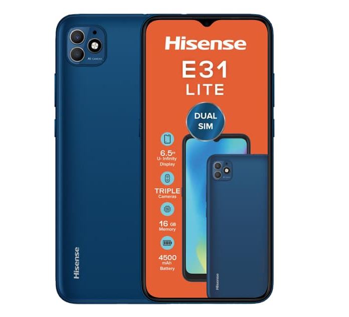 Hisense E31 Lite" has been announced in Africa with UNISOC SC9863A Chipset | DroidAfrica