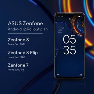 ASUS smartphones will receive Android 12 stable Update | DroidAfrica