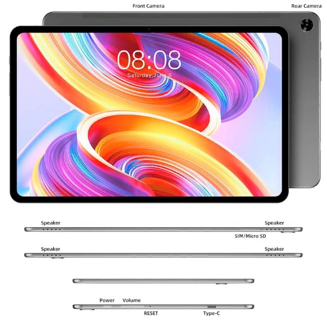 Teclast T50 announced to feature a 7500mAh battery and be powered by UNISOC T618 SoC | DroidAfrica