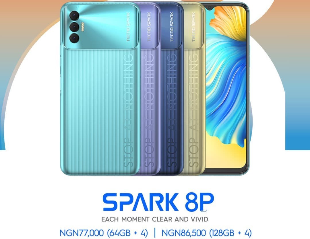 Helio G35 powered Spark 8P announced in Nigeria at N77,000 | DroidAfrica