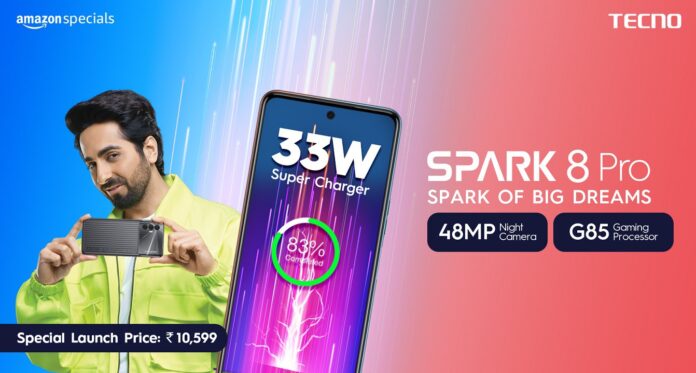 Tecno officially brings the Spark 8 Pro to India; has Helio G85 CPU and more | DroidAfrica