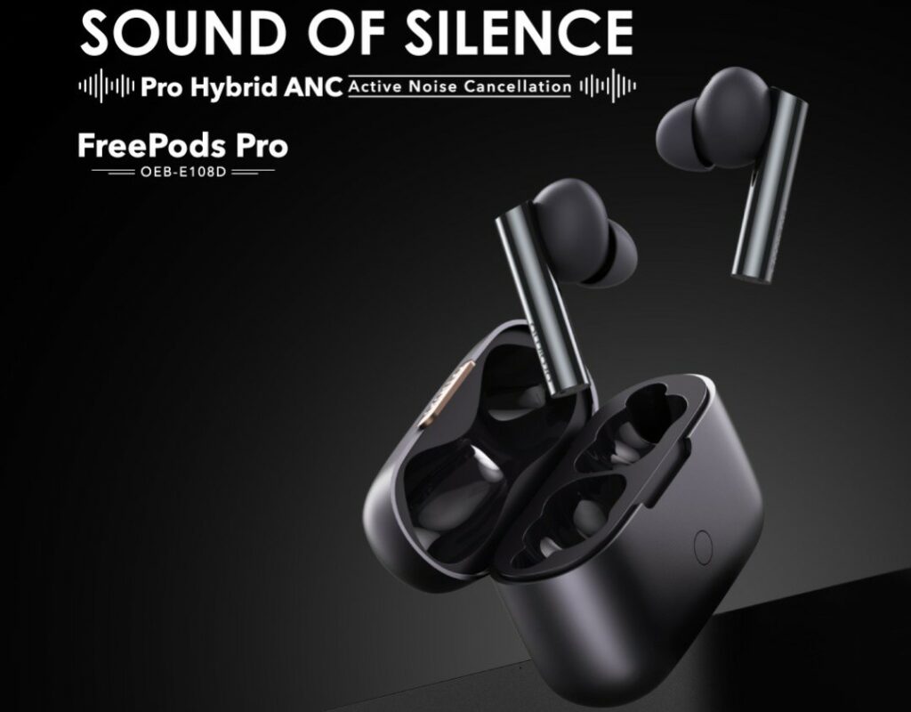 oraimo's FreePods Pro, a hybrid active noise cancelling TWS goes official | DroidAfrica