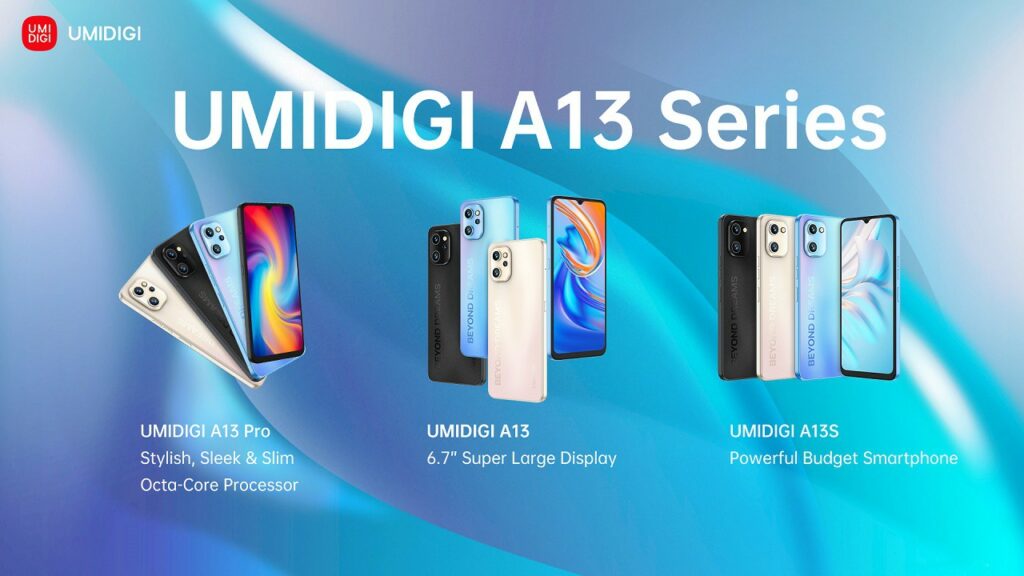 UMIDIGI A13 Pro, A13 and A13S key specs unveiled with Unisoc T610 Chipset | DroidAfrica