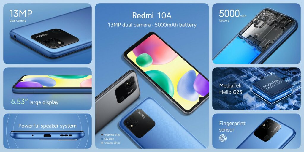 Redmi 10A from Xiaomi officially announced in Nigeria | DroidAfrica
