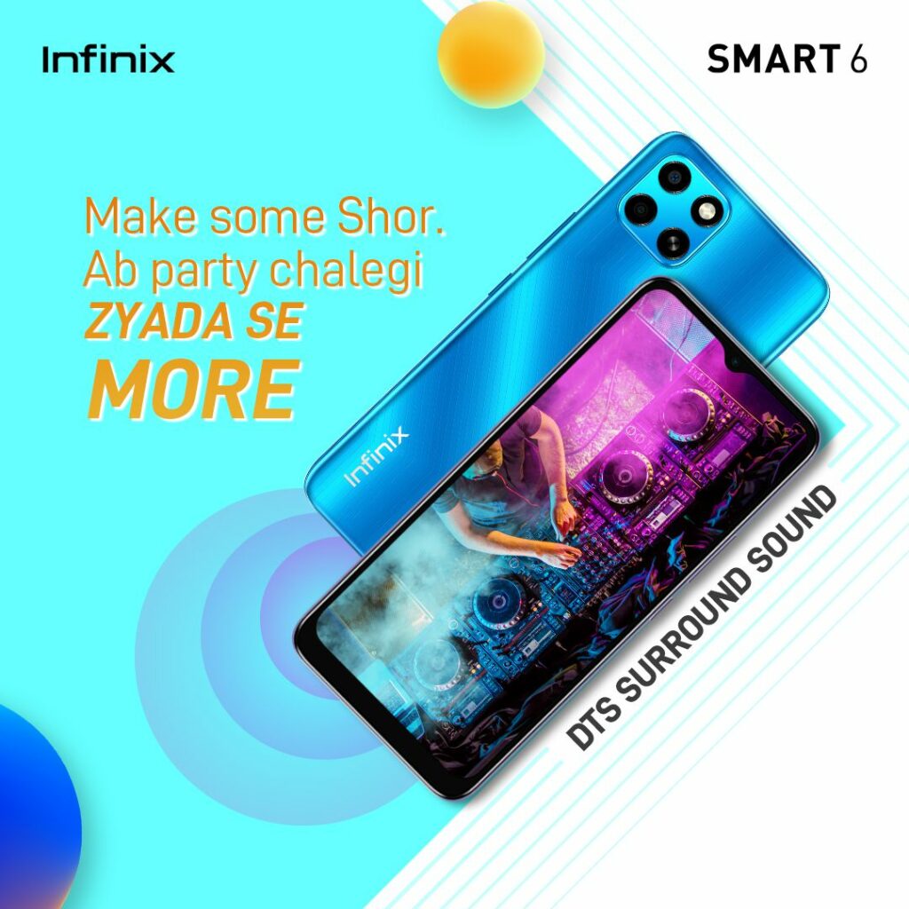 Infinix Smart 6 with Helio A22 CPU and 6.6-inches screen announced in India | DroidAfrica