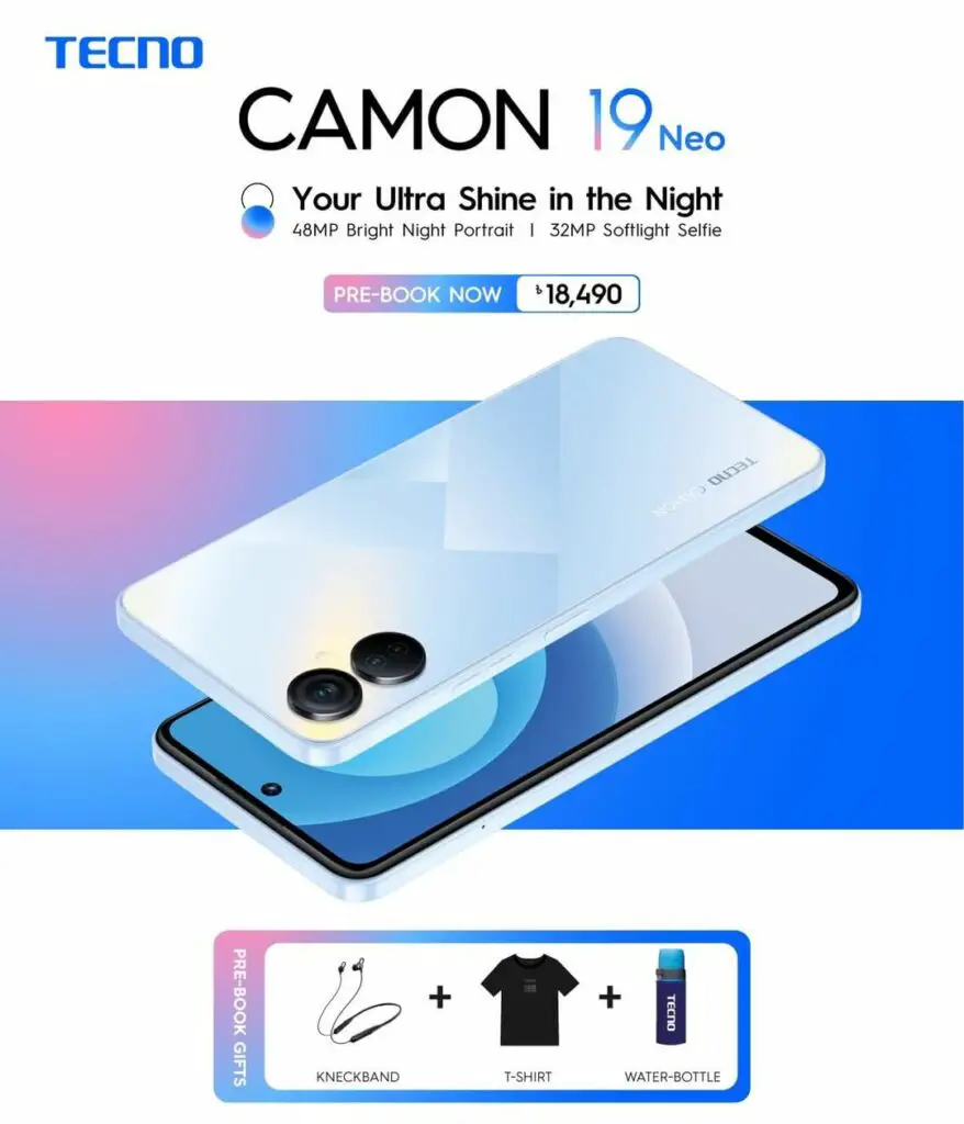 Camon 19 Neo with 48MP main camera and 32MP selfie lens announced | DroidAfrica