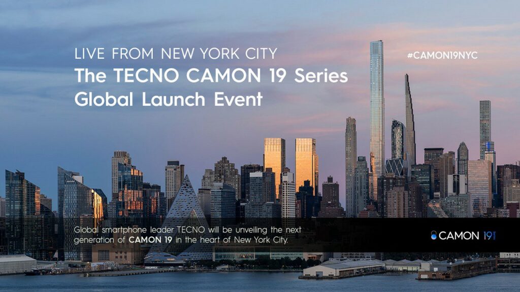 Tecno Camon 19-series to debut globally in New York on the 14th of June | DroidAfrica