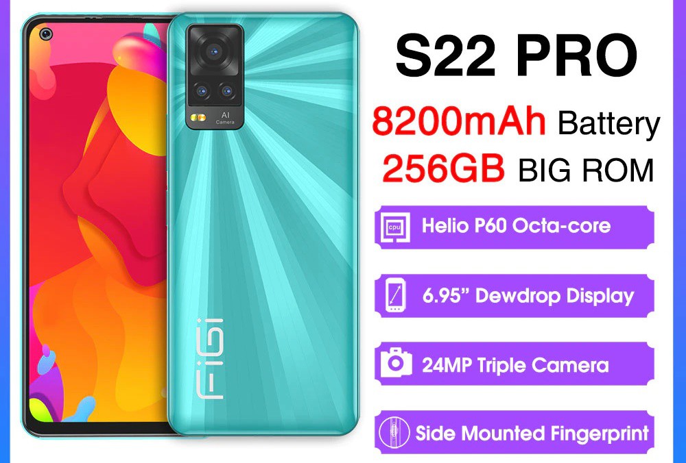 FiGi announces S22 Pro with Helio P60 CPU and 256GB ROM | DroidAfrica
