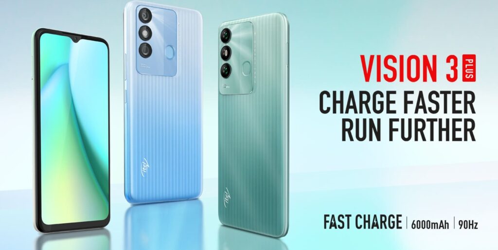 Itel Vision 3 Plus with 6000mAh good battery and UNISOC T606 has been announced | DroidAfrica