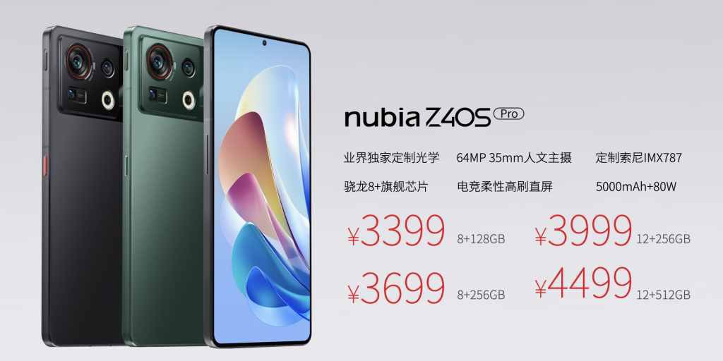ZTE delivers the Nubia Z40S Pro with up to 18GB RAM and 1TB storage | DroidAfrica