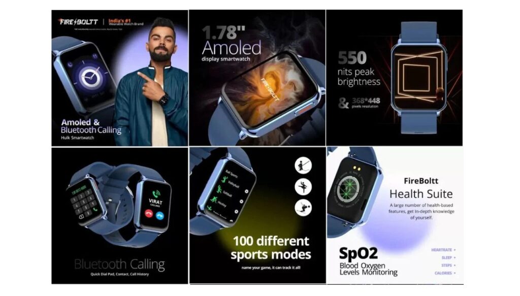 Fire-Boltt Hulk Smartwatch with Bluetooth calling launched in India | DroidAfrica