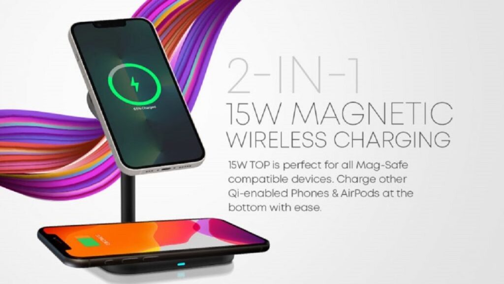 RAEGR MagFix Arc M1600 Wireless Charger Stand for iPhone, AirPods announced | DroidAfrica