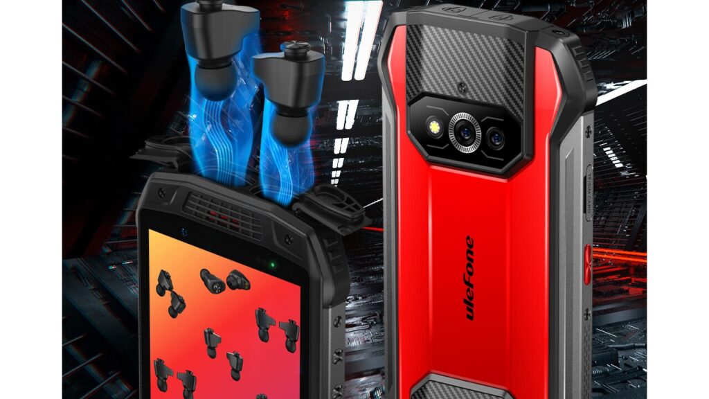 Ulefone Armor 15: A new rugged smartphone with built-in TWS wireless earbuds announced | DroidAfrica