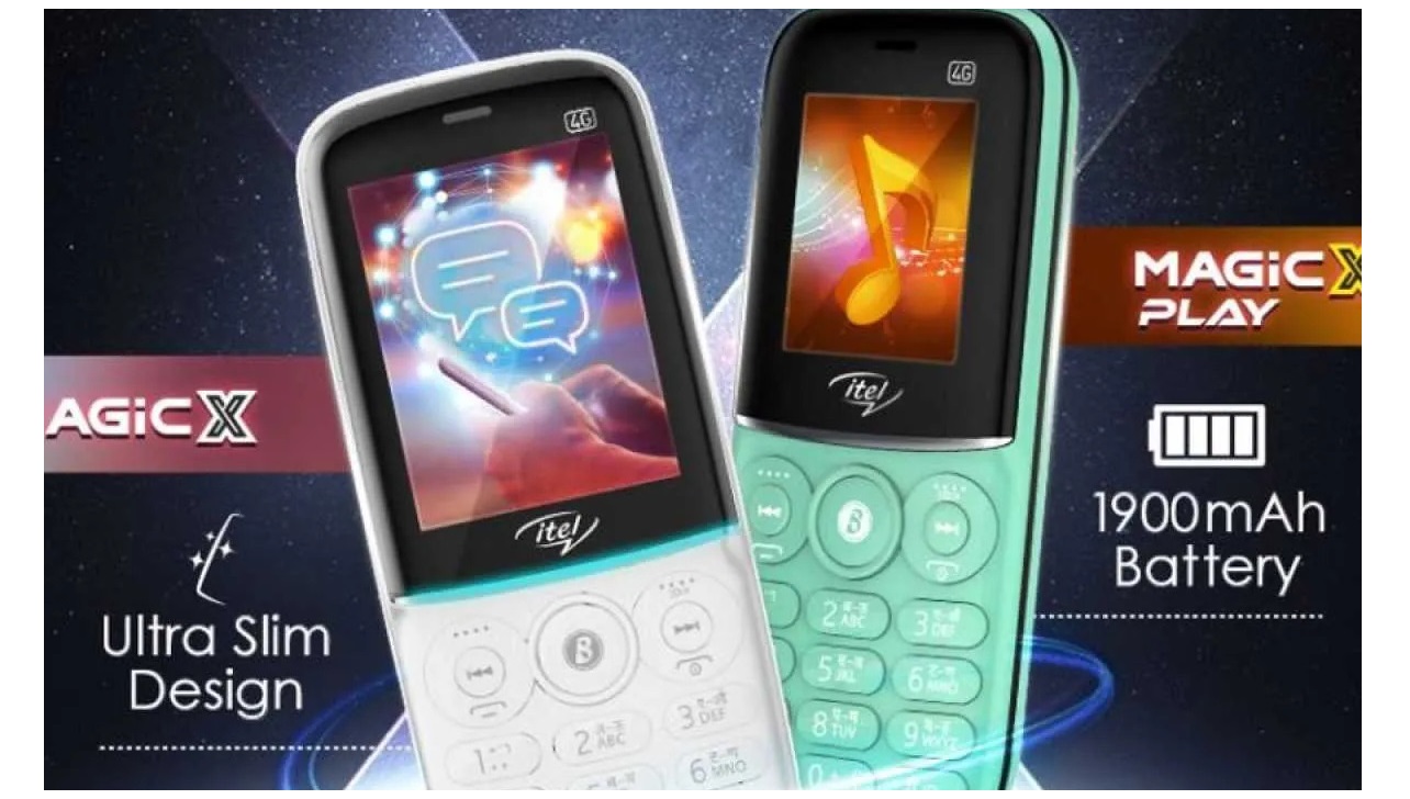 Itel Magic X Play, Magic X Feature Phones with 4G VoLTE launched | DroidAfrica