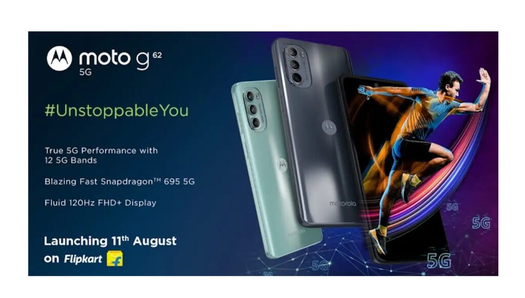 6.5-inch moto g62 5G, Indian version smartphone with Snapdragon 695 announced | DroidAfrica