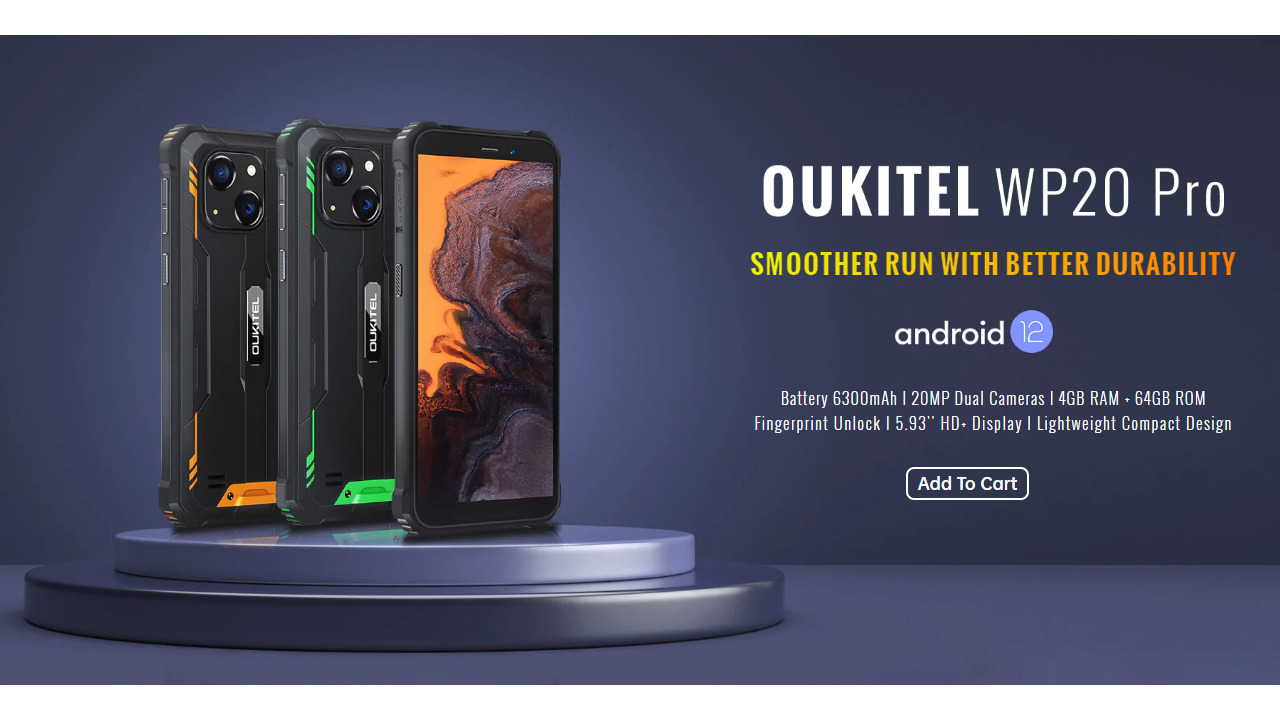 OUKITEL WP20 Pro 5.93-inch rugged smartphone global launch announced | DroidAfrica