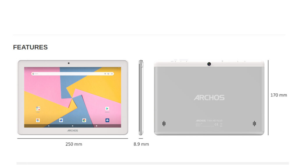 ARCHOS T101 HD Plus, low-budget Android tablet launched in France | DroidAfrica