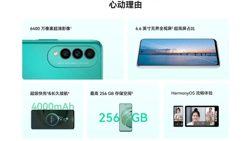 HUAWEI nova 10z; HarmonyOS smartphone with 64MP triple camera launched in China | DroidAfrica