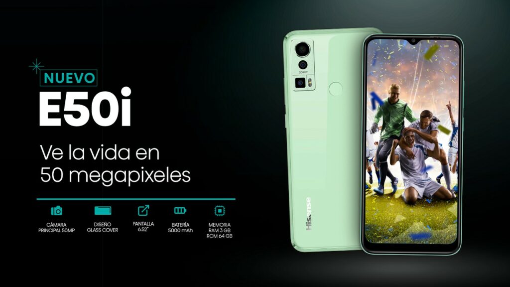 Hisense E50i Android Smartphone with 50MP triple camera released in Mexico | DroidAfrica