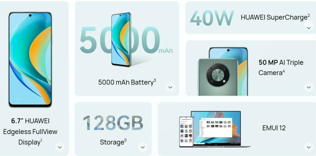 Huawei nova Y90 arrives in Nigeria with 50MP camera and Snapdragon 680 CPU | DroidAfrica
