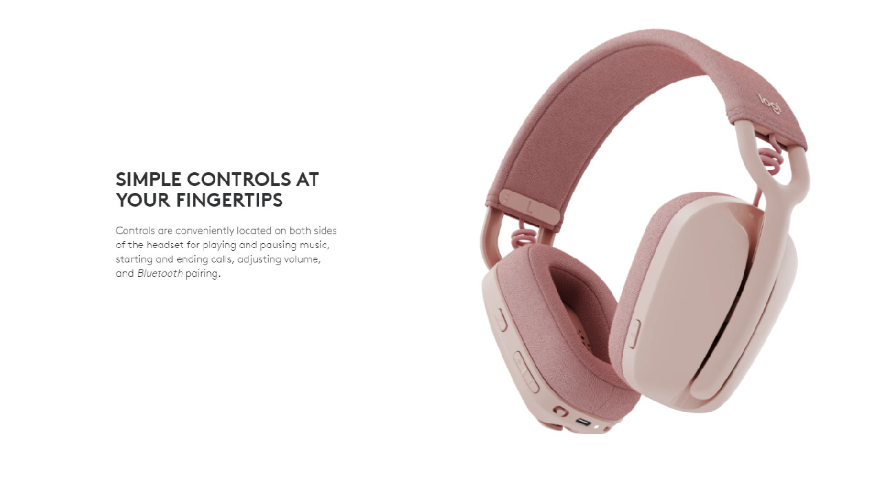 Logitech ZONE VIBE 100 Headphones with long lasting Battery unveiled | DroidAfrica