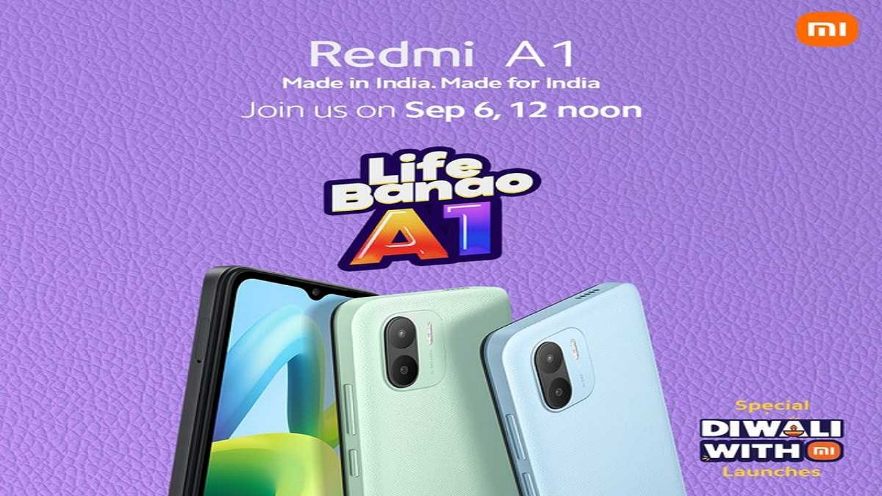 Redmi A1 India launch confirmed to be September 6th | DroidAfrica